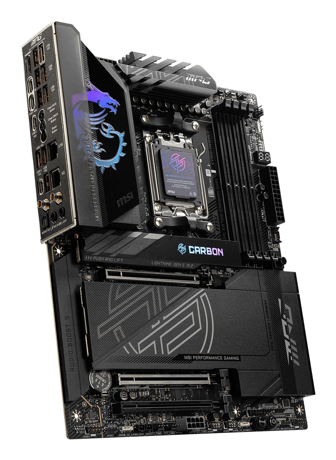 MSI Placa base MPG X870E Carbon WiFi / 7E49-001R Negro