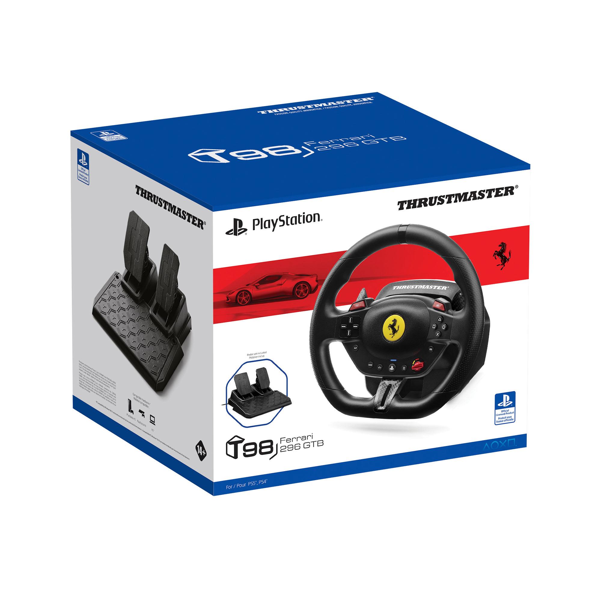 Thrustmaster Controllore T98 Ferrari 296 GTB (PC/PS5/PS4) / 4160880 Nero