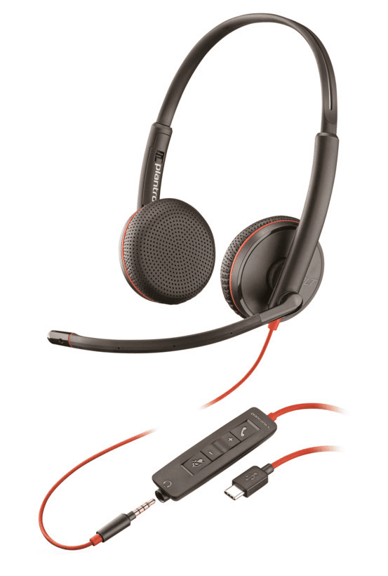 Plantronics/Poly Headset 209751 / 209751-201 Schwarz