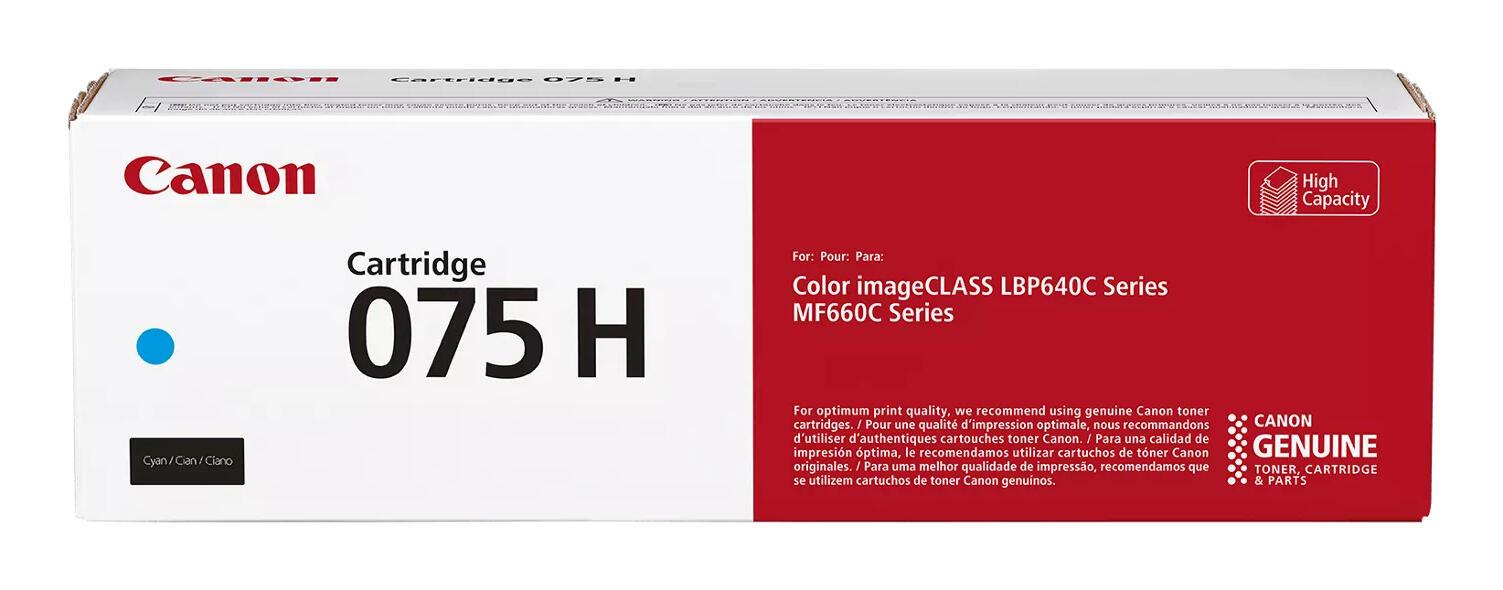 Canon Toner Cartridge 075 H C / 6368C002 Cyan