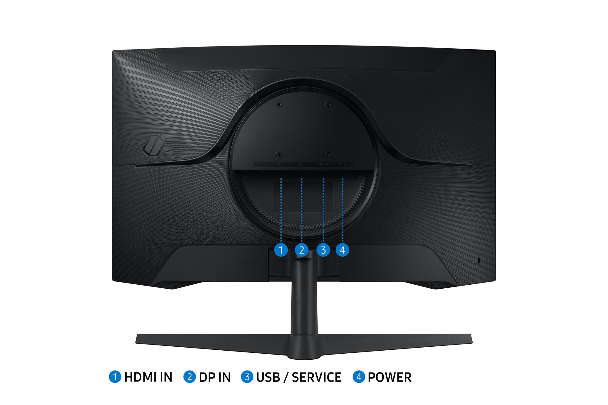 Samsung Monitor S27CG552EU / LS27CG552EUXEN Negro 68,6 cm (27")