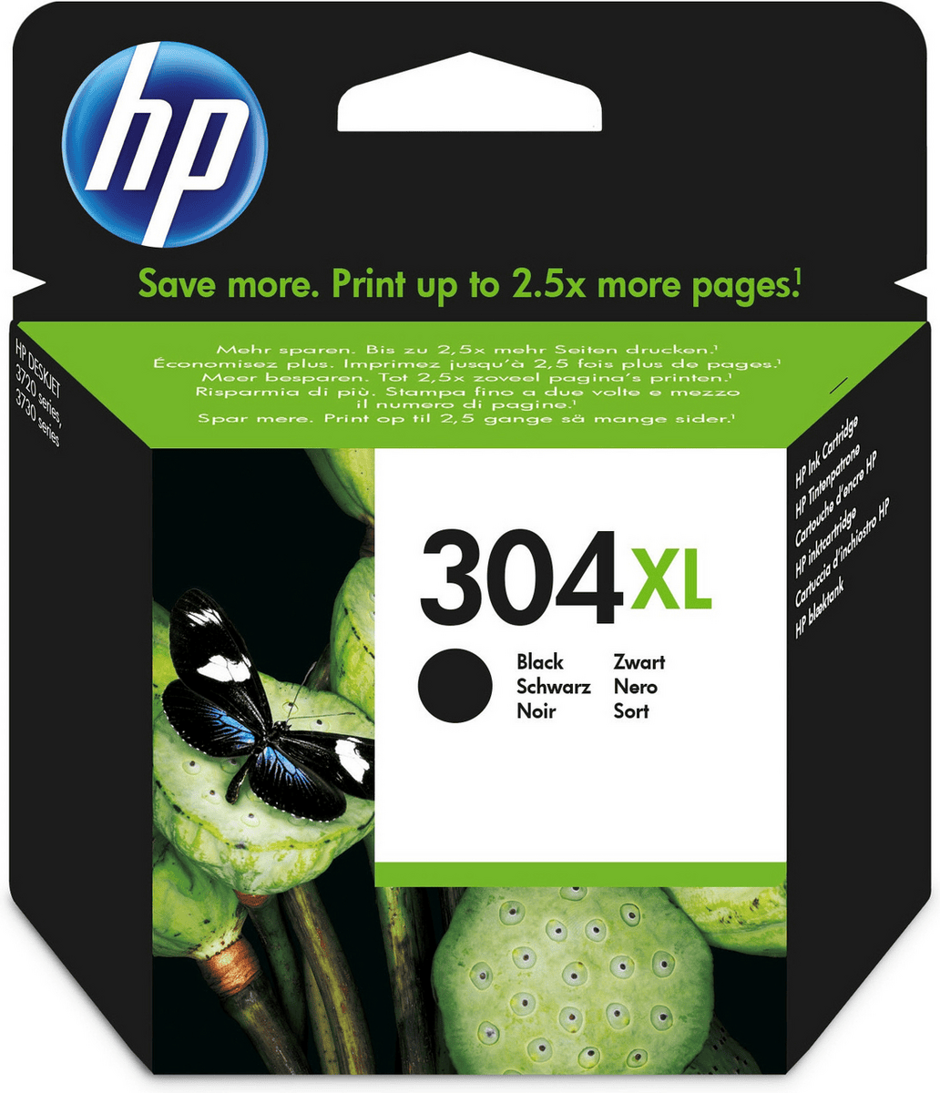 HP Tinte 304XL / N9K08AE Schwarz XL