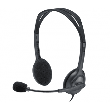 Logitech Auriculares ZH111 / 981-000593 Negro