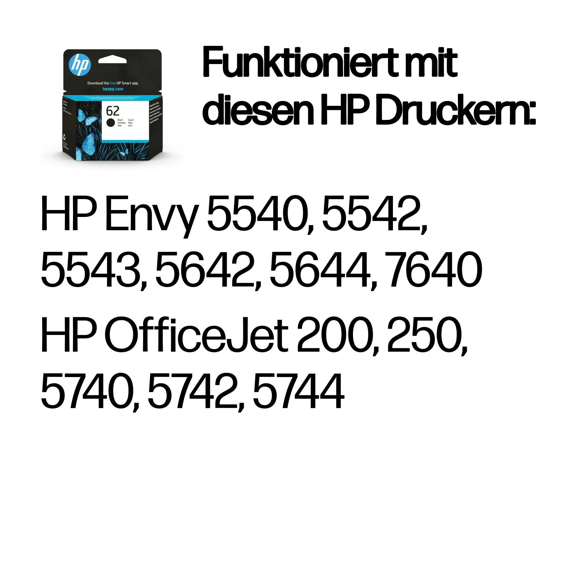 HP Ink 62 / C2P04AE Black Standard
