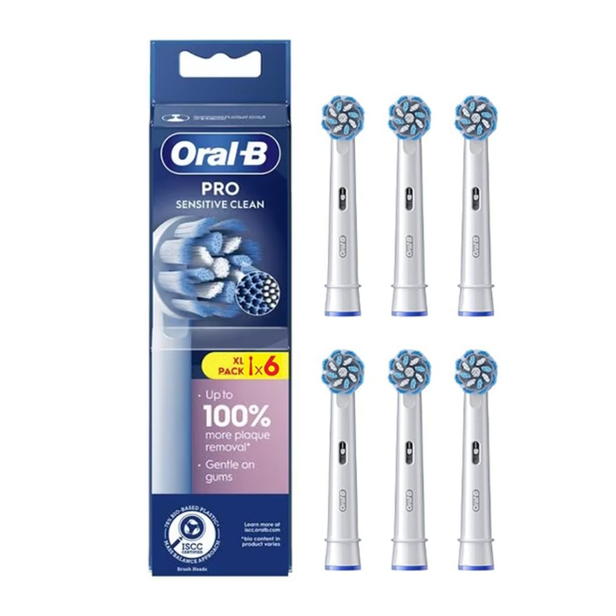 Oral-B Testina spazzolante sonic 6x Sens / 860717 Bianco 6-Pack