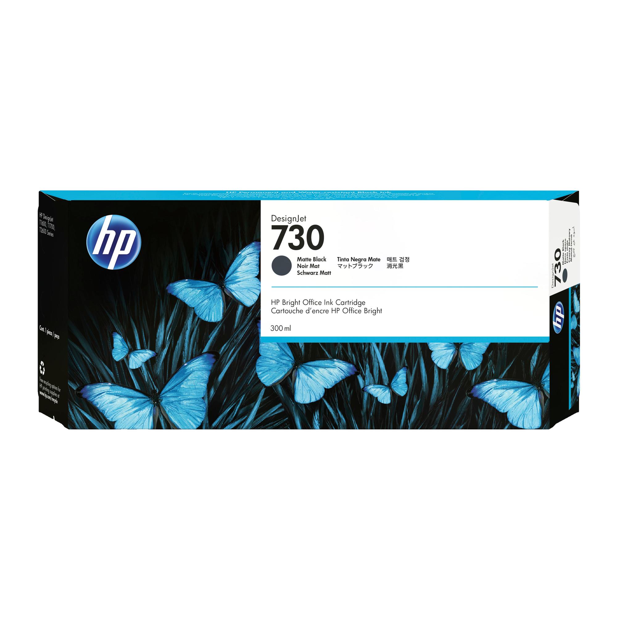 HP Encre 730XL / P2V71A Noir mat XL