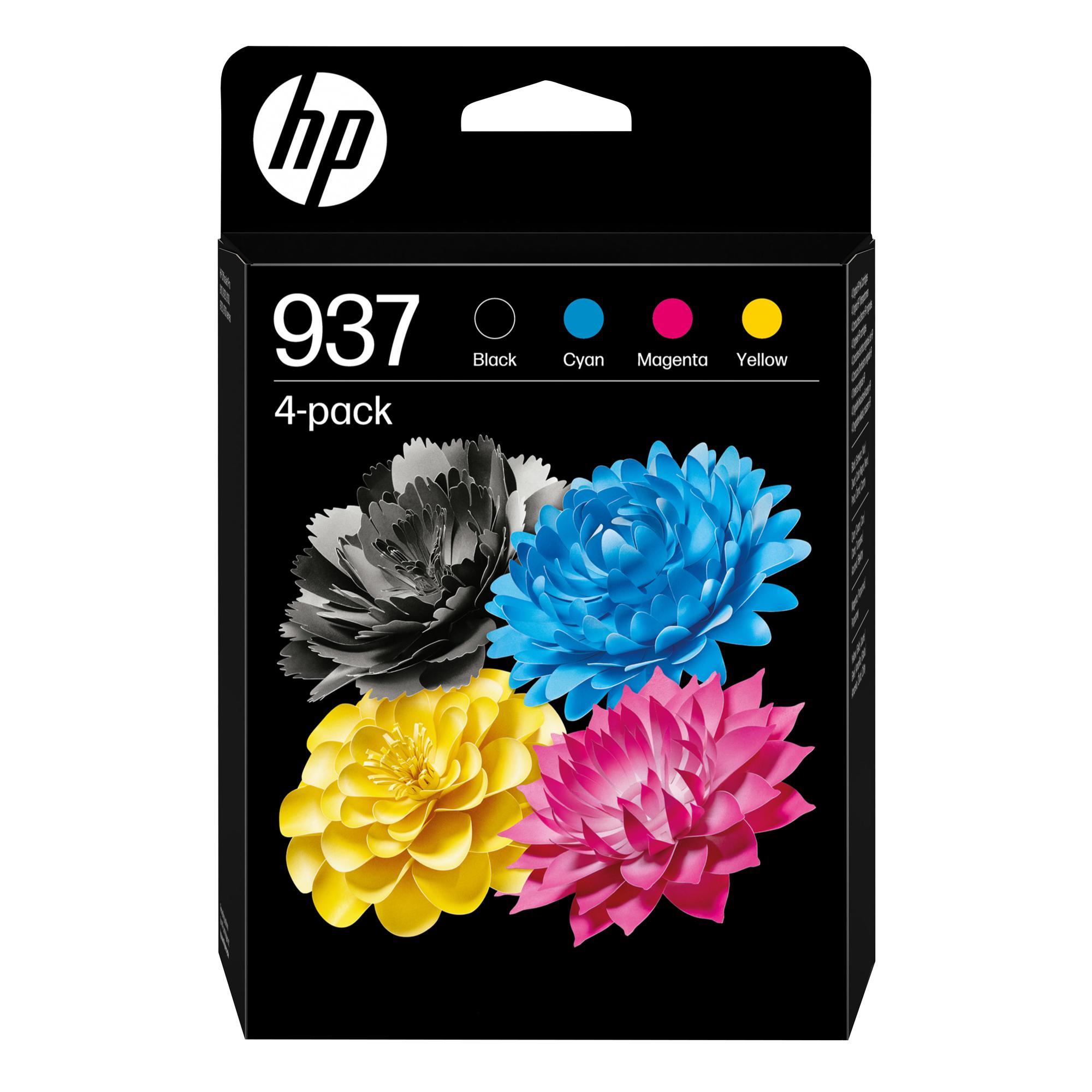 HP Inchiostro 937 / 6C400NE BK, C, M, Y