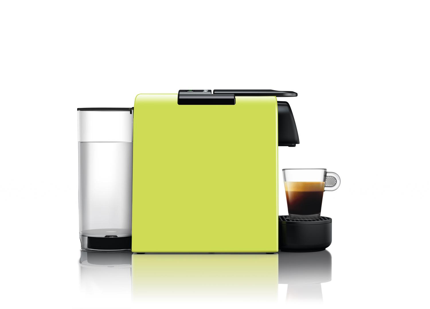 De'Longhi Kapselmaschine Essenza Mini / EN85.L Schwarz, Limette