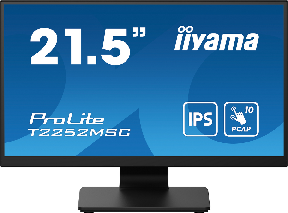 IIYAMA Monitor T2252MSC-B2 Black