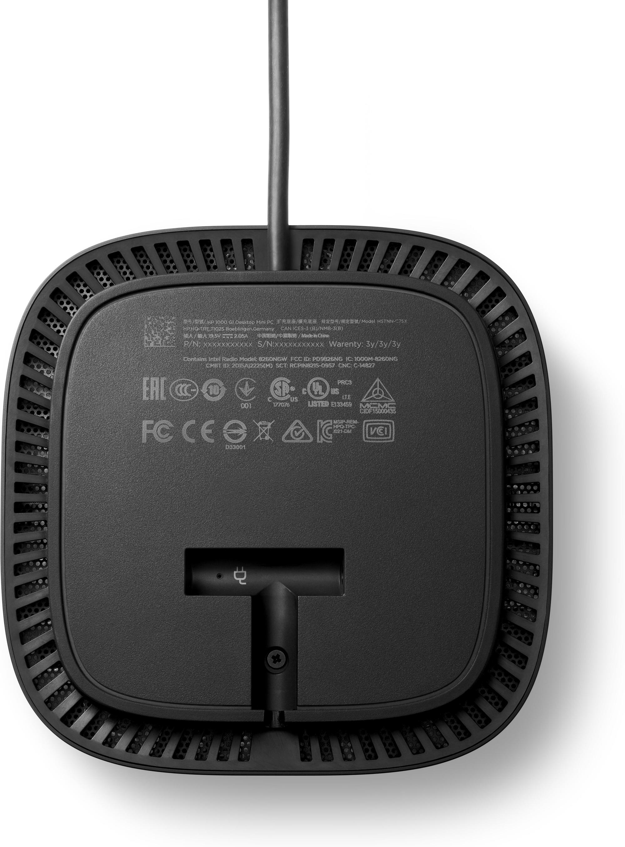 HP Dockingstation 26D32AA Schwarz