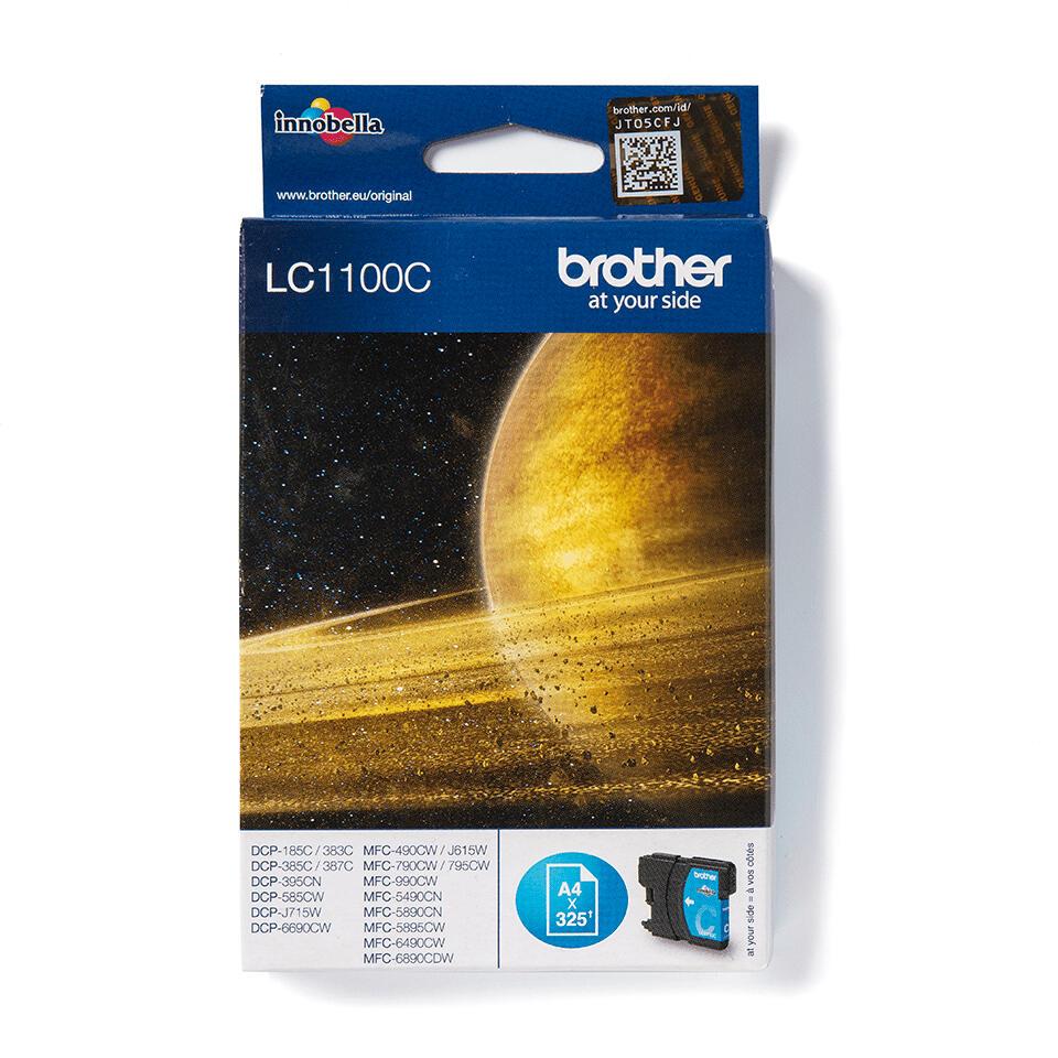 Brother Encre LC-1100C / LC1100C Cyan Standard