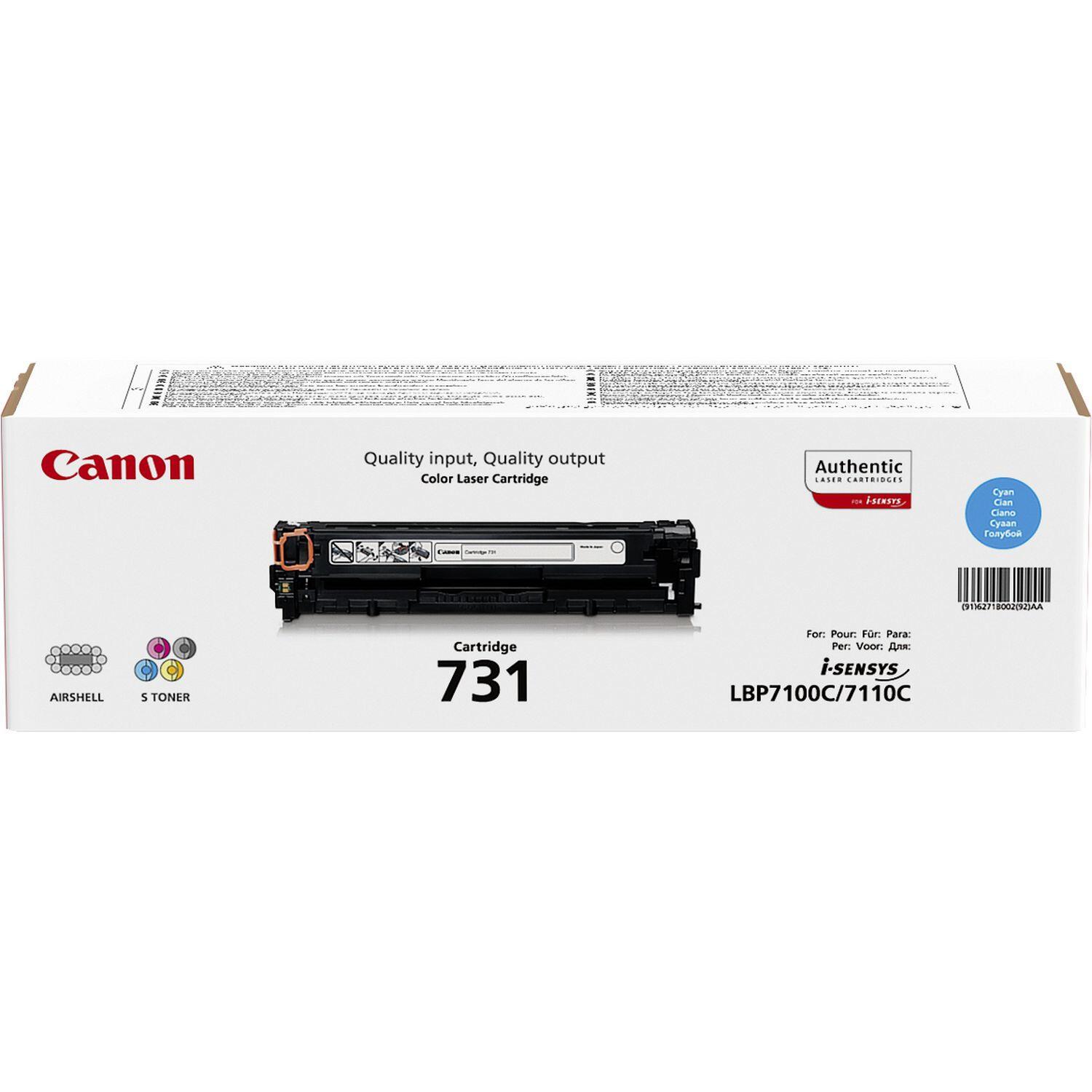 Canon Toner 731 / 6271B002 Cyan Standard