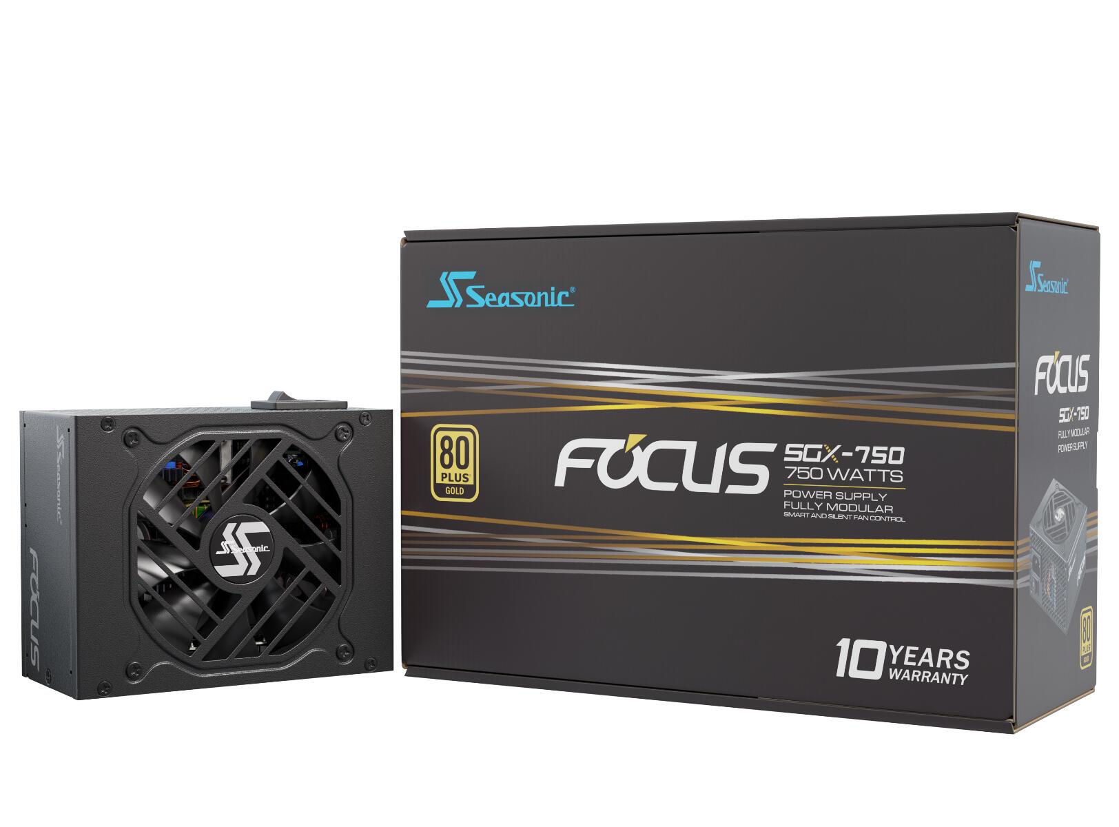 Seasonic Alimentation pour PC Focus SGX-750 / FOCUS-SGX-750 Noir