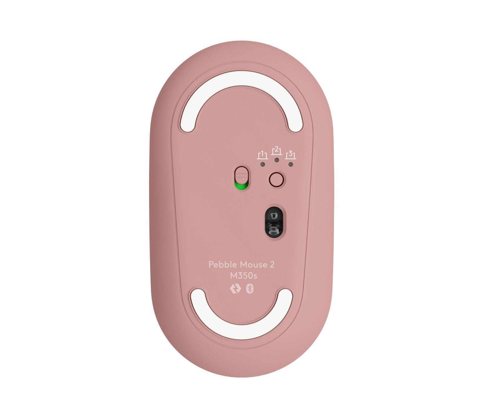 Logitech Maus Pebble 2 M350s / 910-007014 Pink