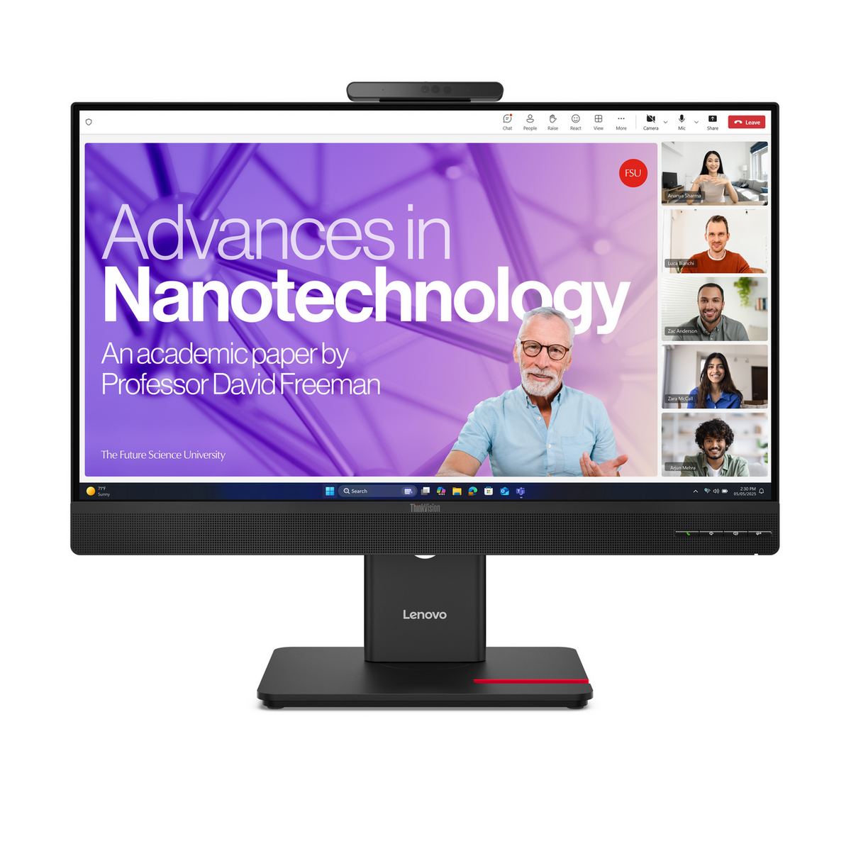 Lenovo Monitor ThinkVision T27QD-4v / 64B8UAT1EU Negro" "(27 ")""