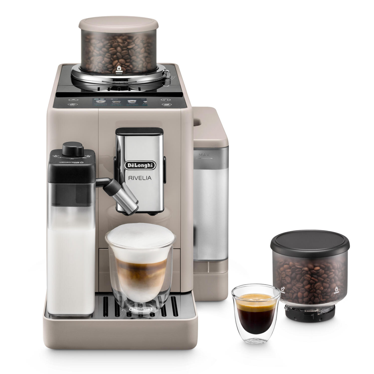 De’Longhi Kaffeevollautomat Rivelia / EXAM440.55.BG Beige