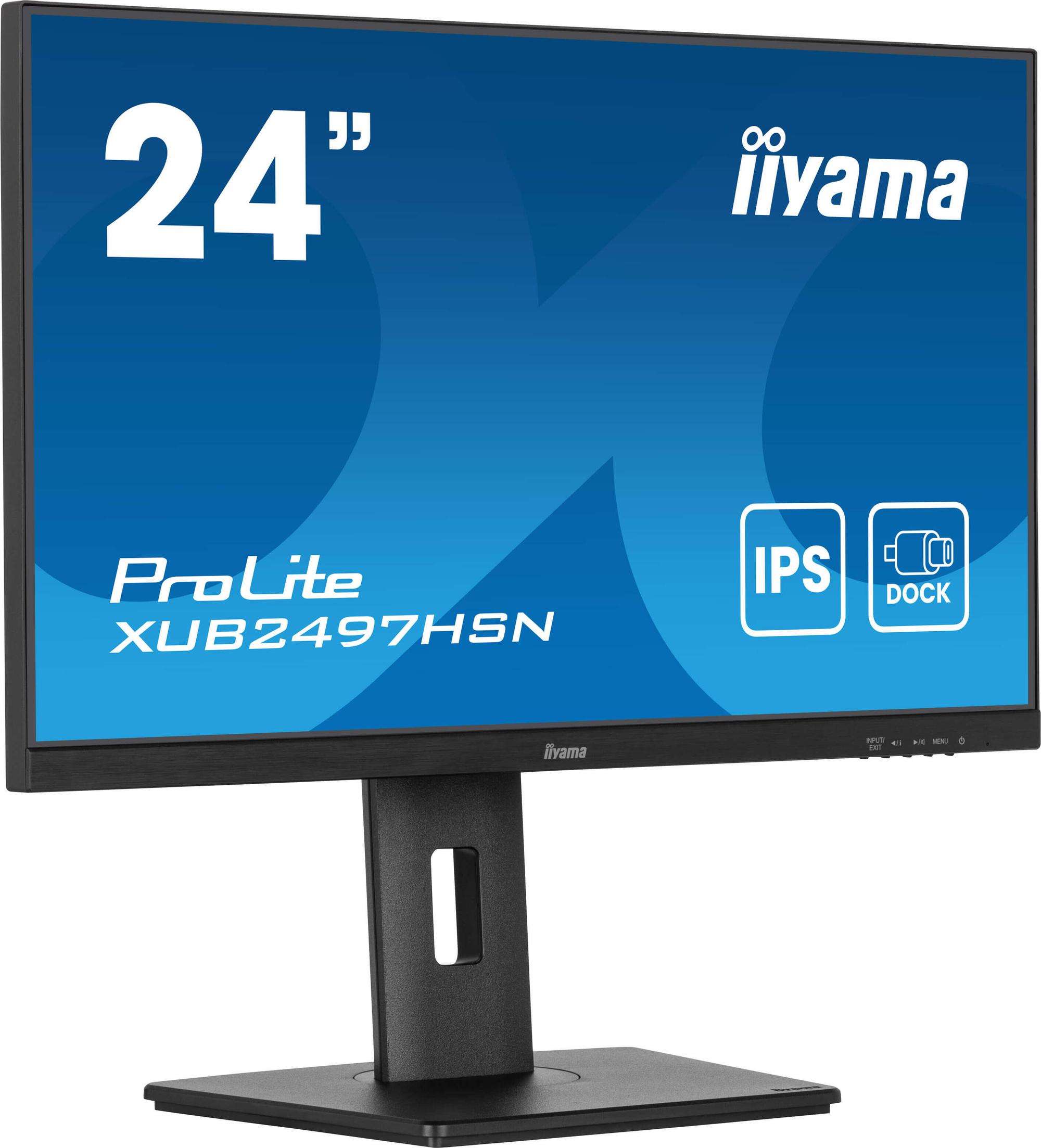 iiyama Monitor XUB2497HSN-B2 / XUB2497HSN-B2 Negro 60,5 cm (23,8")