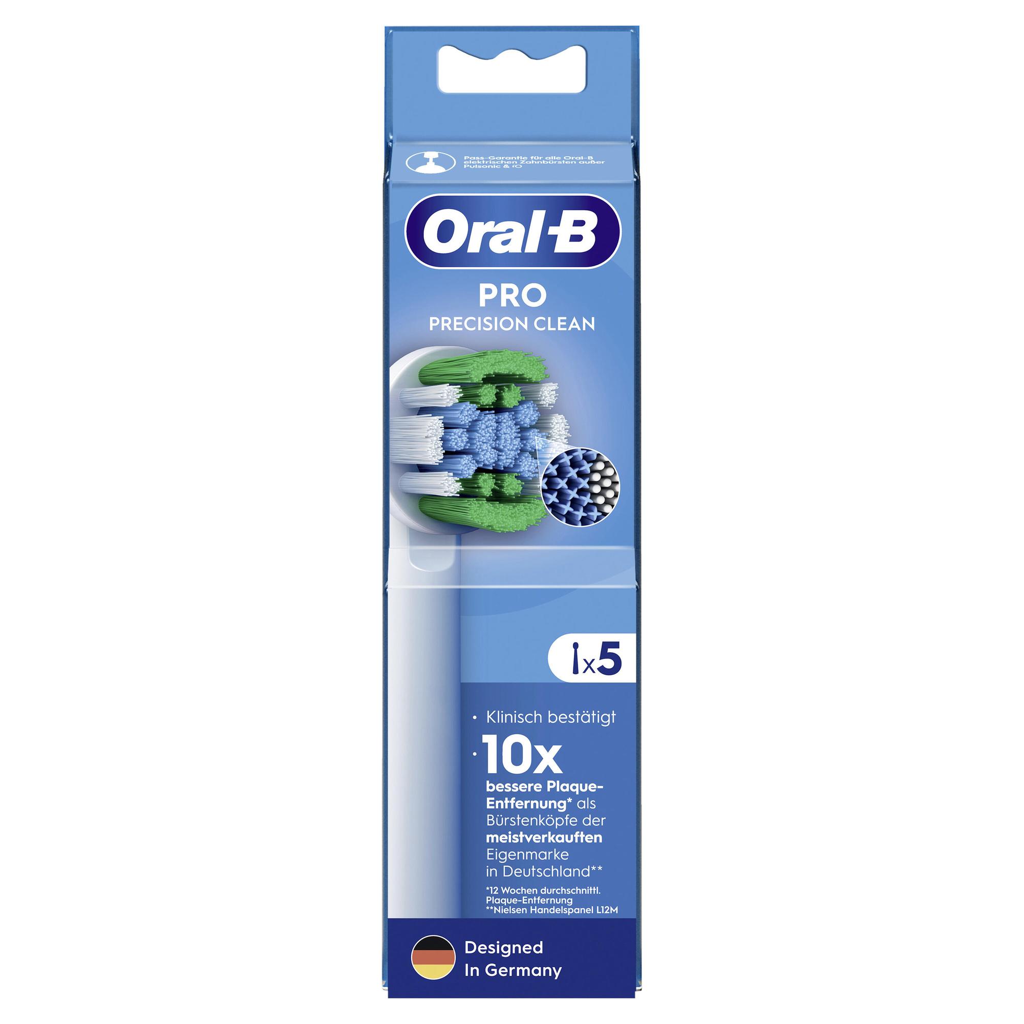 Oral-B Attachable toothbrush 5x Precis / 860939 White 5-Pack