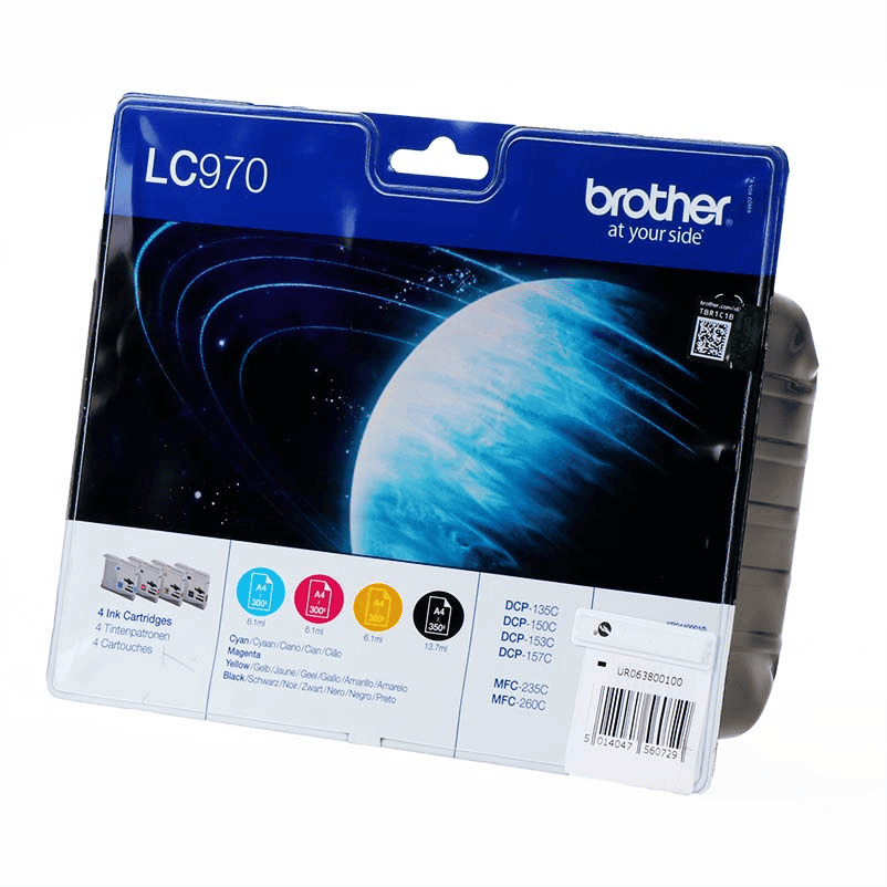 Brother Tinta LC-970VALBPDR / LC970VALBPDR 