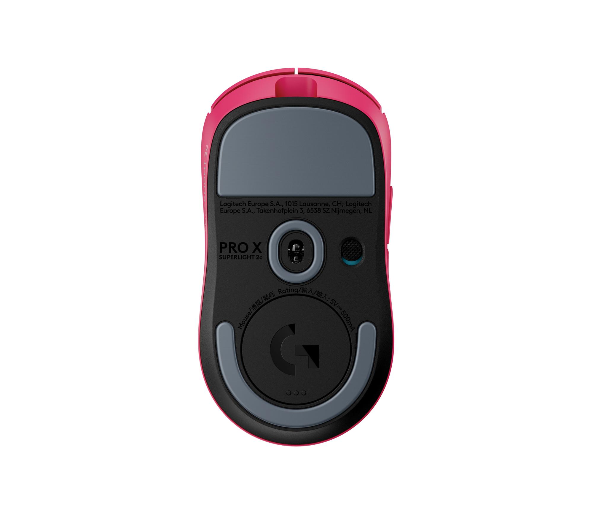 Logitech Ratón G Pro X Superlight 2c Compact Lightspeed / 910-007545 Rosa