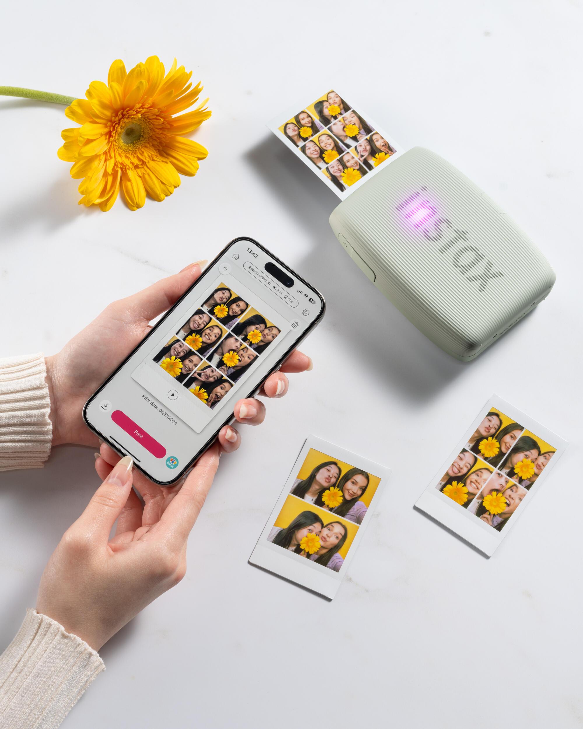 Fujifilm Foto Drucker Fuji Instax Mini Link 3 / 16832156 Salbei Standard