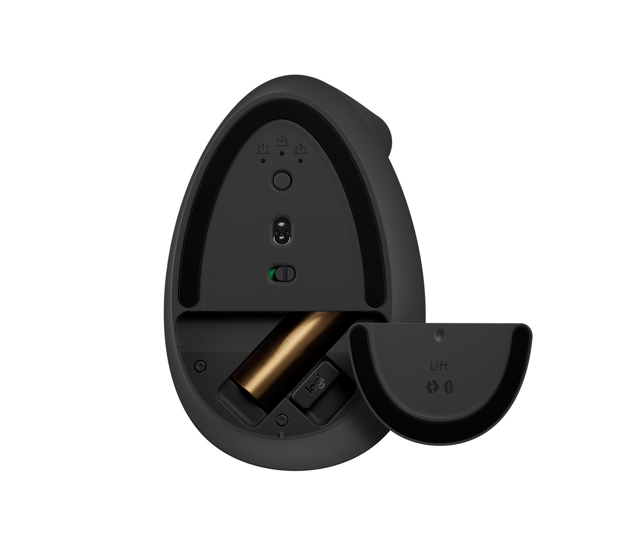 Logitech Ratón Lift Vertical / 910-006473 Grafito