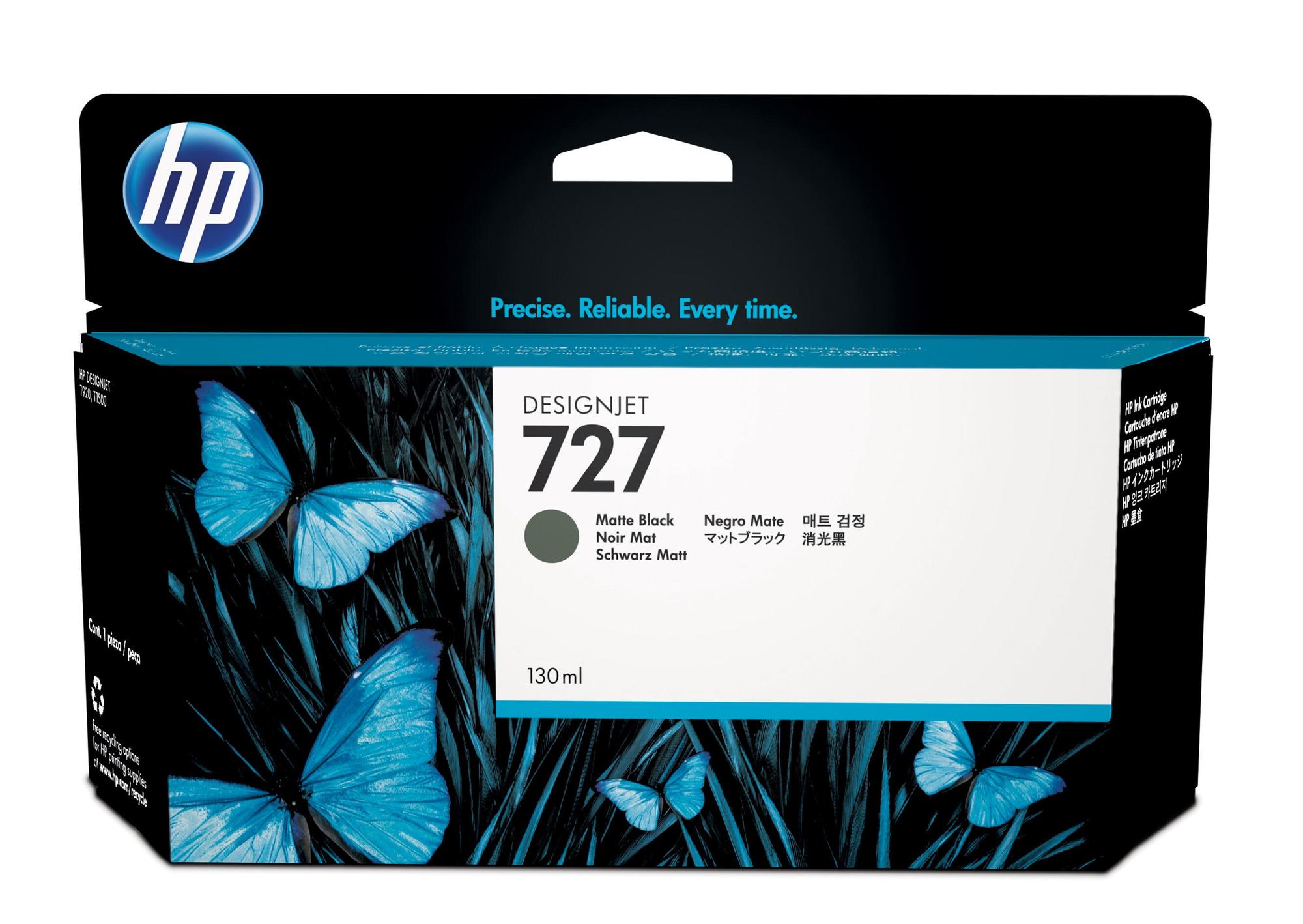 HP Tinta 727 / B3P22A Negro mate XL