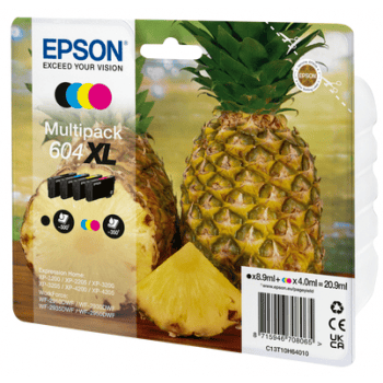 Epson Ink 604XL / C13T10H64010 BK,C,M,Y XL Multipack