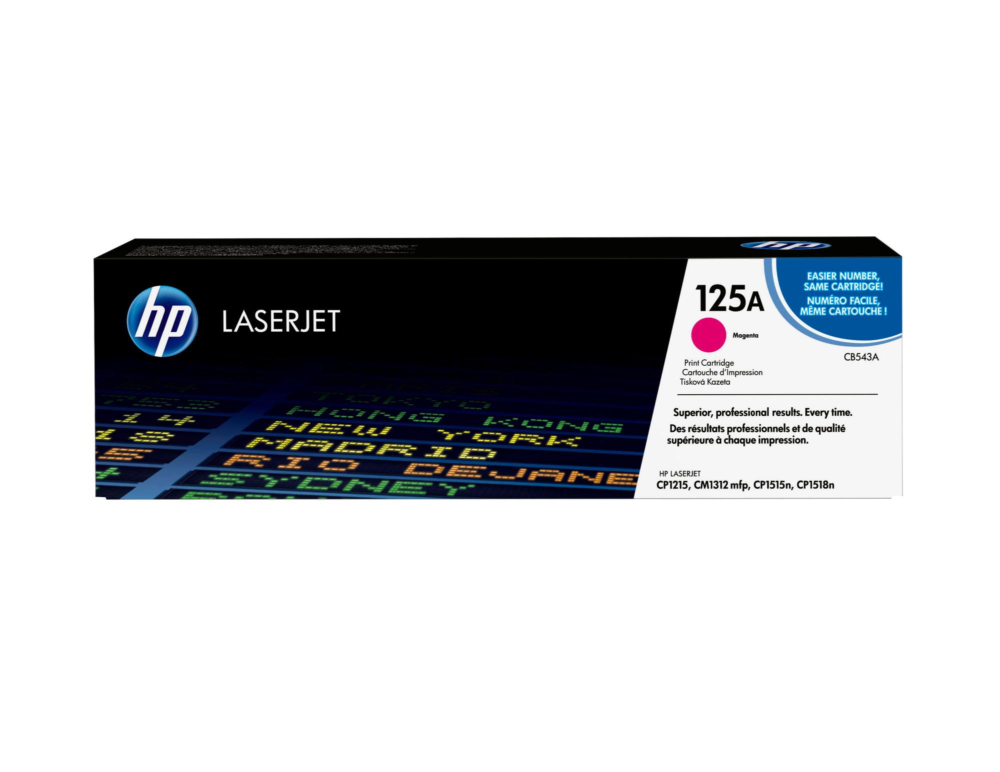 HP Toner 125A / CB543A Magenta Standard