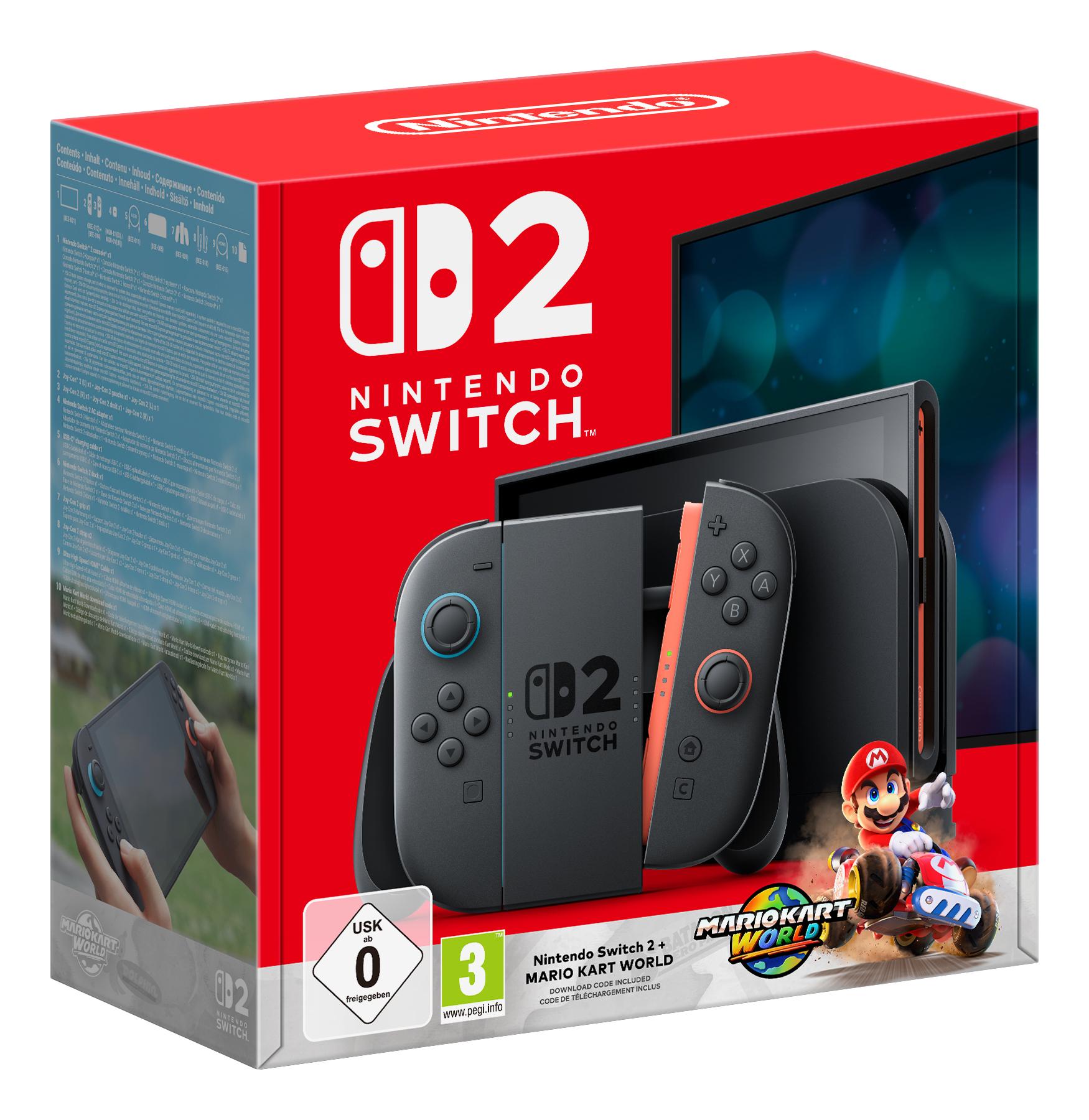 Nintendo Console Switch 2 Mario Kart World / 10015920 Black