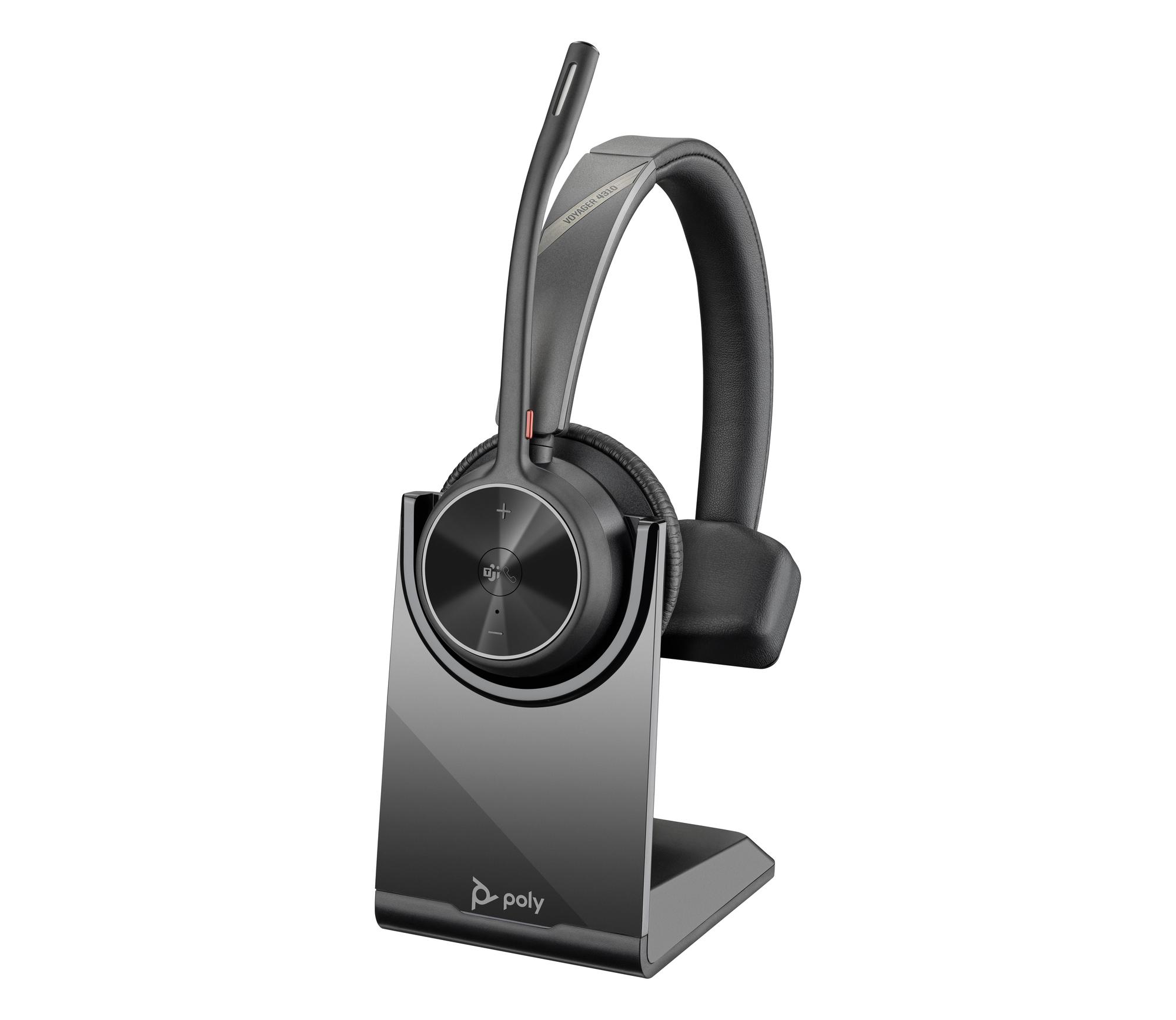 Plantronics/Poly Headset Voyager 4310 MS / 77Y93AA Schwarz