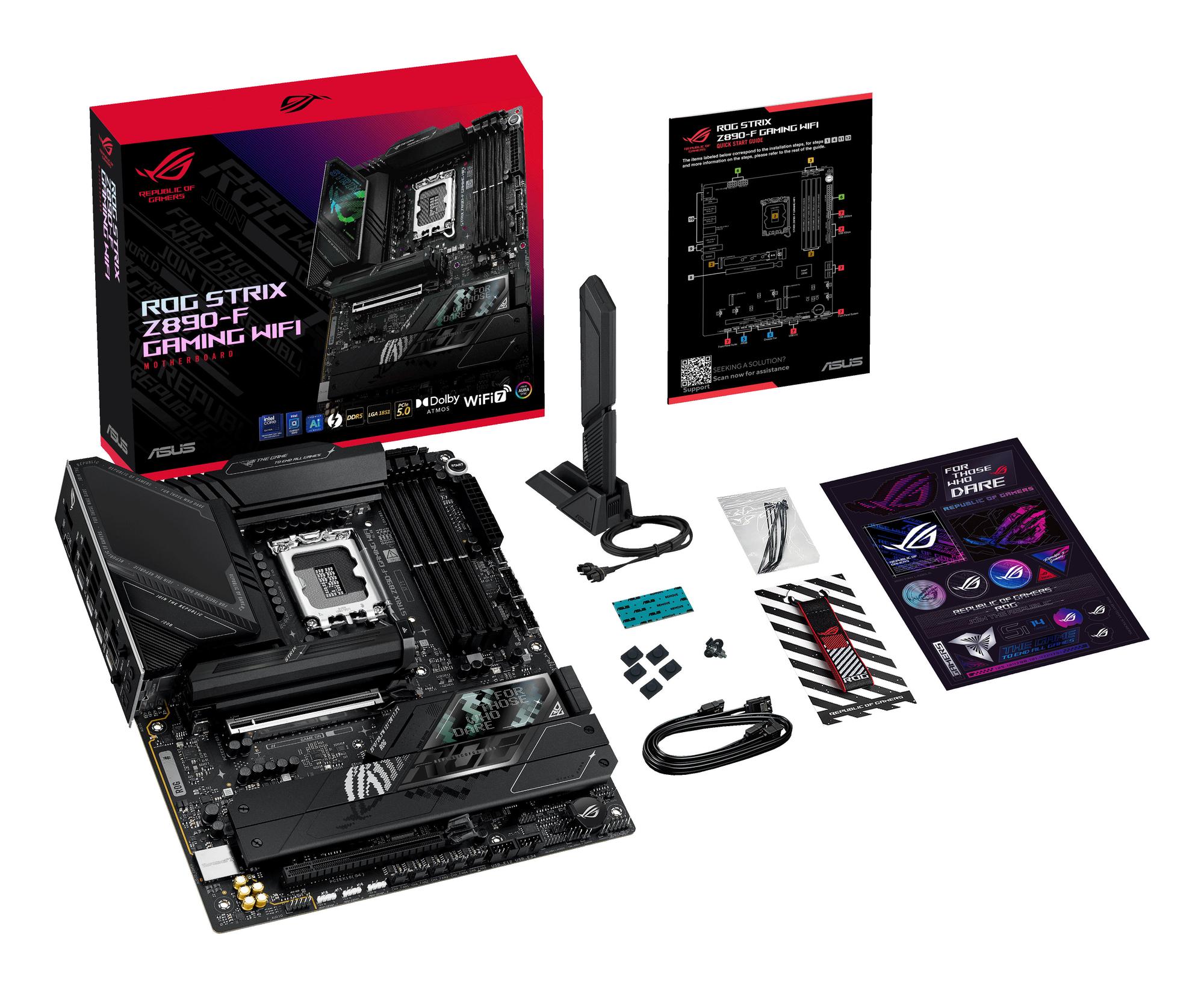 ASUS Mainboard ROG Strix Z890-F Gaming WiFi / 90MB1I40-M0EAY0 Schwarz