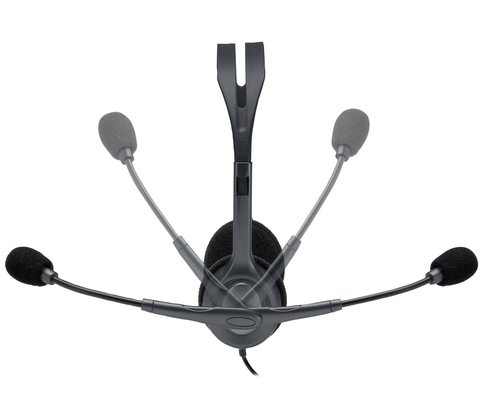 Logitech Headset H111 / 981-000593 Schwarz