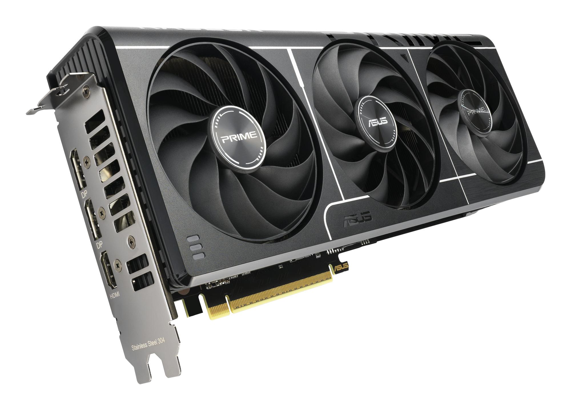 ASUS Grafikkarte PRIME RX9060XT O16G / 90YV0LF1-M0NA00 Schwarz