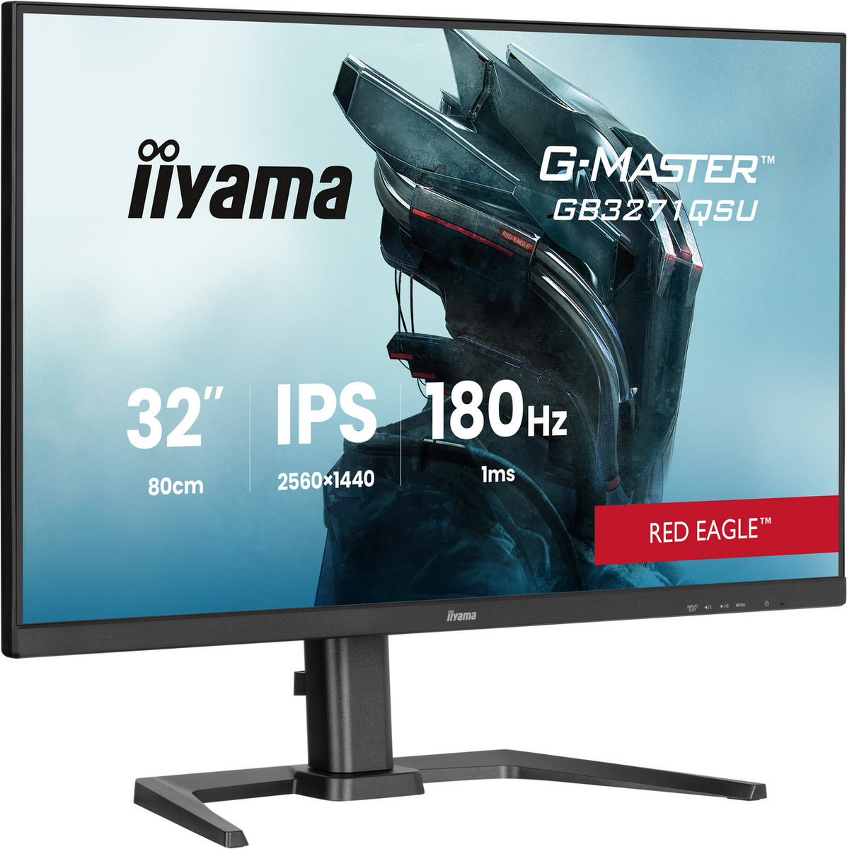 IIYAMA Moniteur G-Master GB3271QSU-B2 / GB3271QSU-B2 Noir