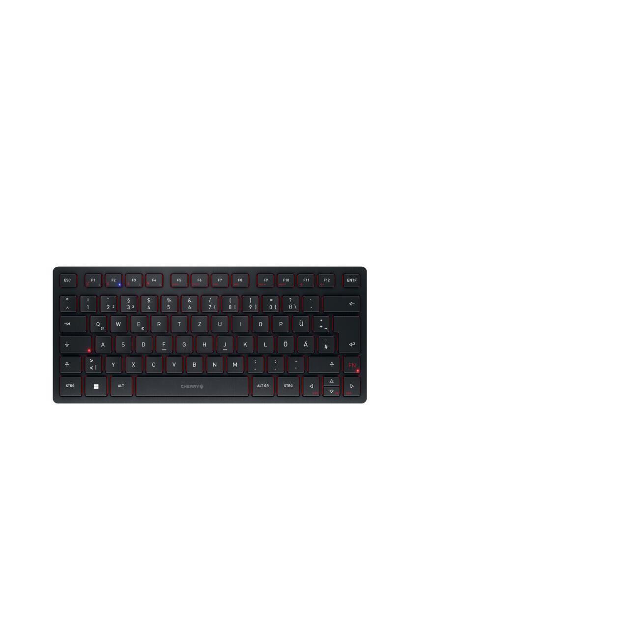 CHERRY Teclado KW 9200 Mini / JK-9250DE-2 Negro