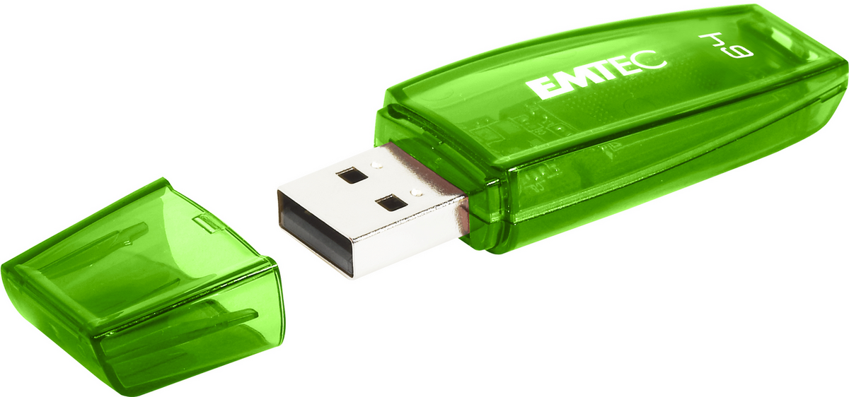 EMTEC Chiave USB C410 64GB / ECMMD64G2C410 Verde L