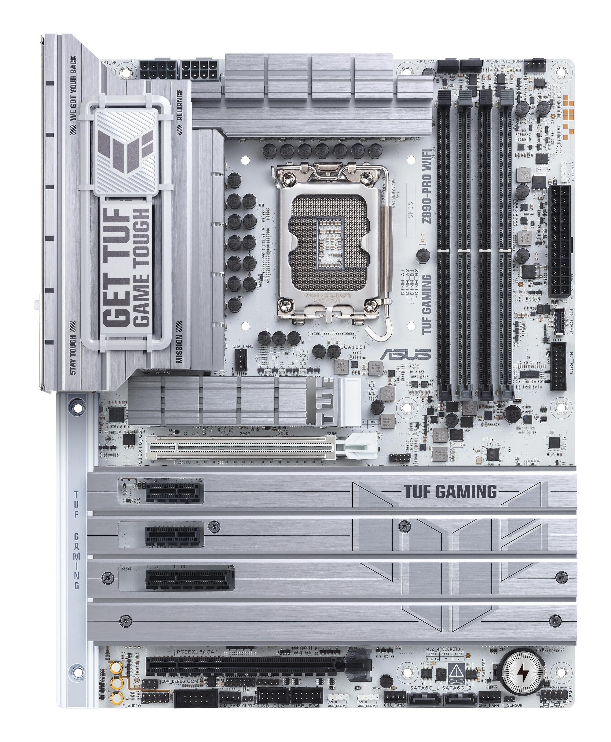 ASUS Carte mère TUF Gaming Z890-Pro WiFi / 90MB1IR0-M0EAY0 Blanc