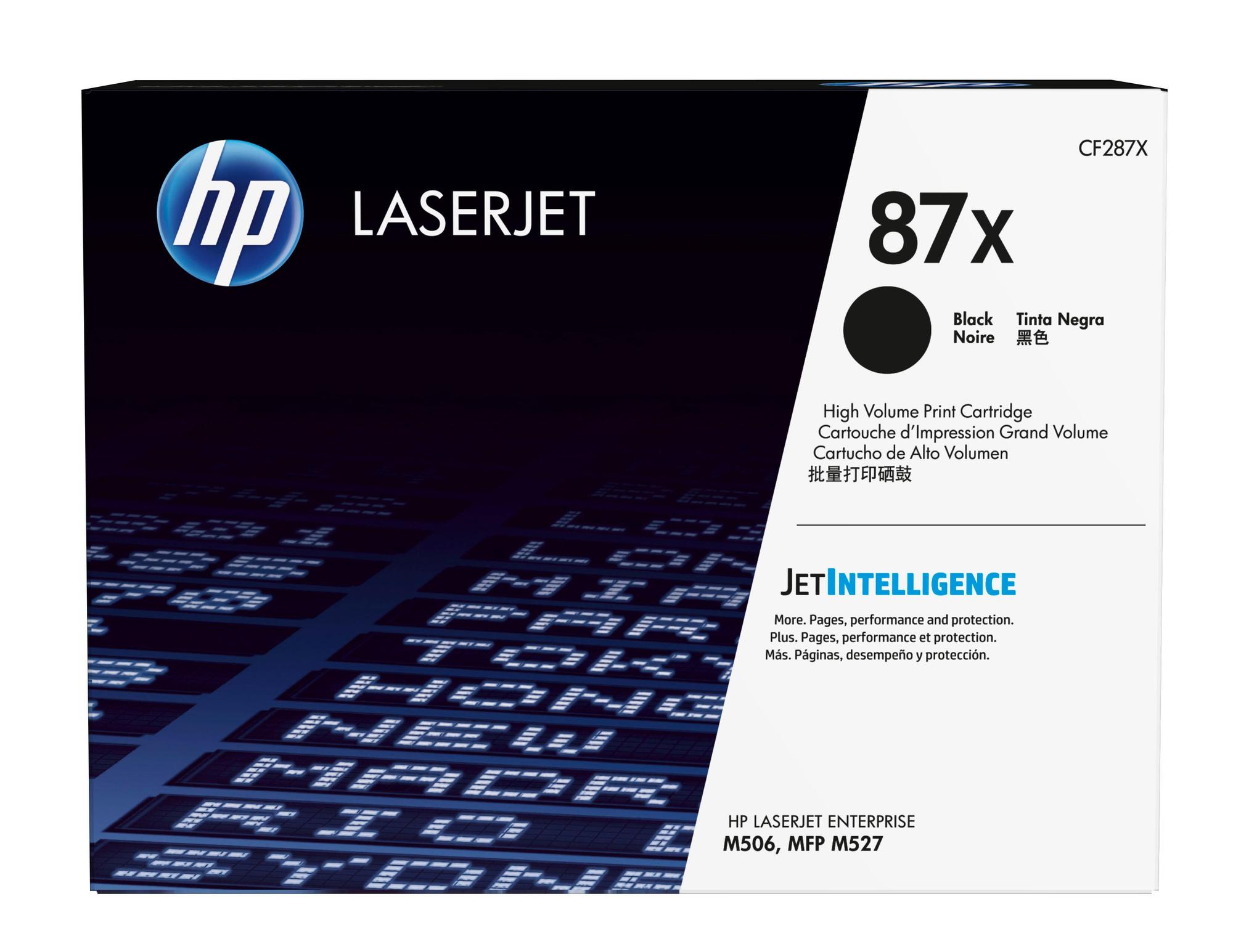 HP Toner 87X / CF287X Nero XL