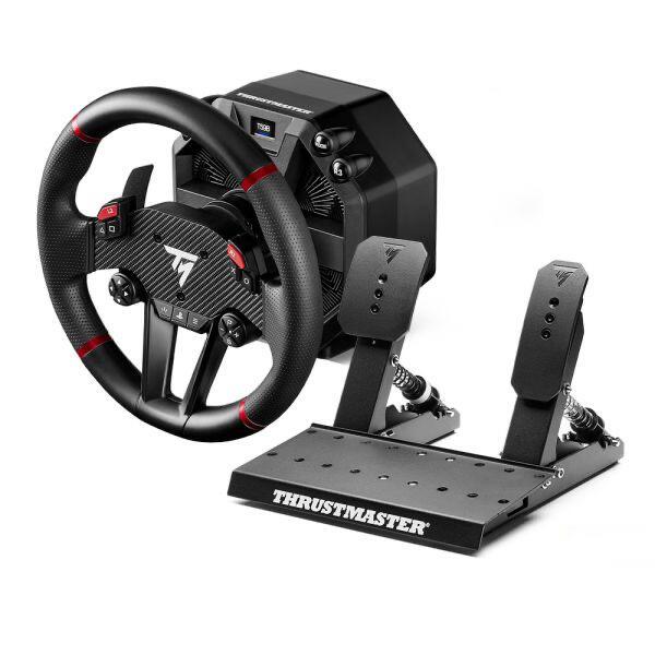 Thrustmaster Controller T598 Lenkrad und Pedale / 4160853 Black, red