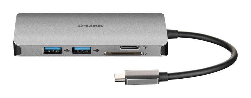 D-Link Stazione docking DUB-M810 Alluminio