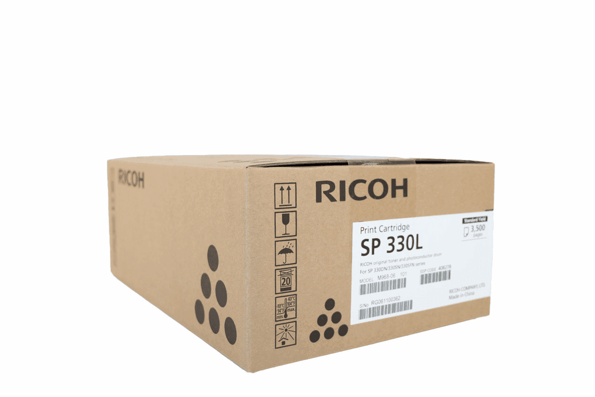 Ricoh Tóner SP 330L / 408278 Negro