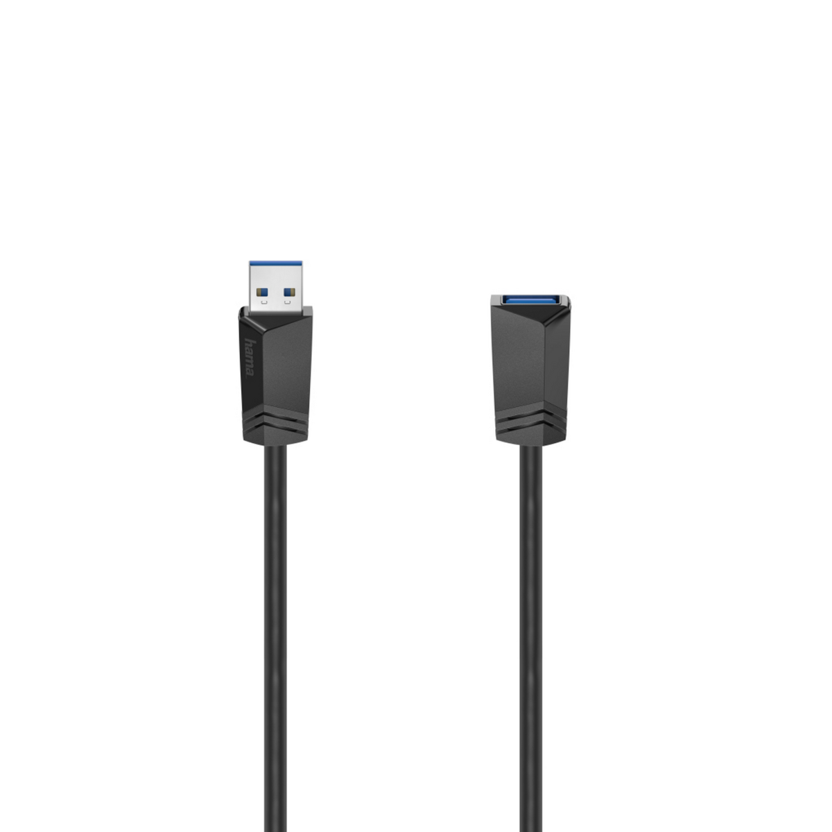 Hama Kabel USB-A Verlängerung 1,50m / 00200628 Schwarz
