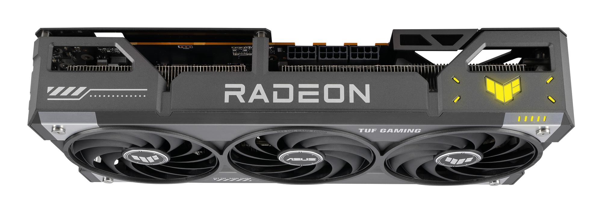ASUS Grafikkarte TUF RX9070XT O16G / 90YV0L70-M0NA00 Schwarz, Silber