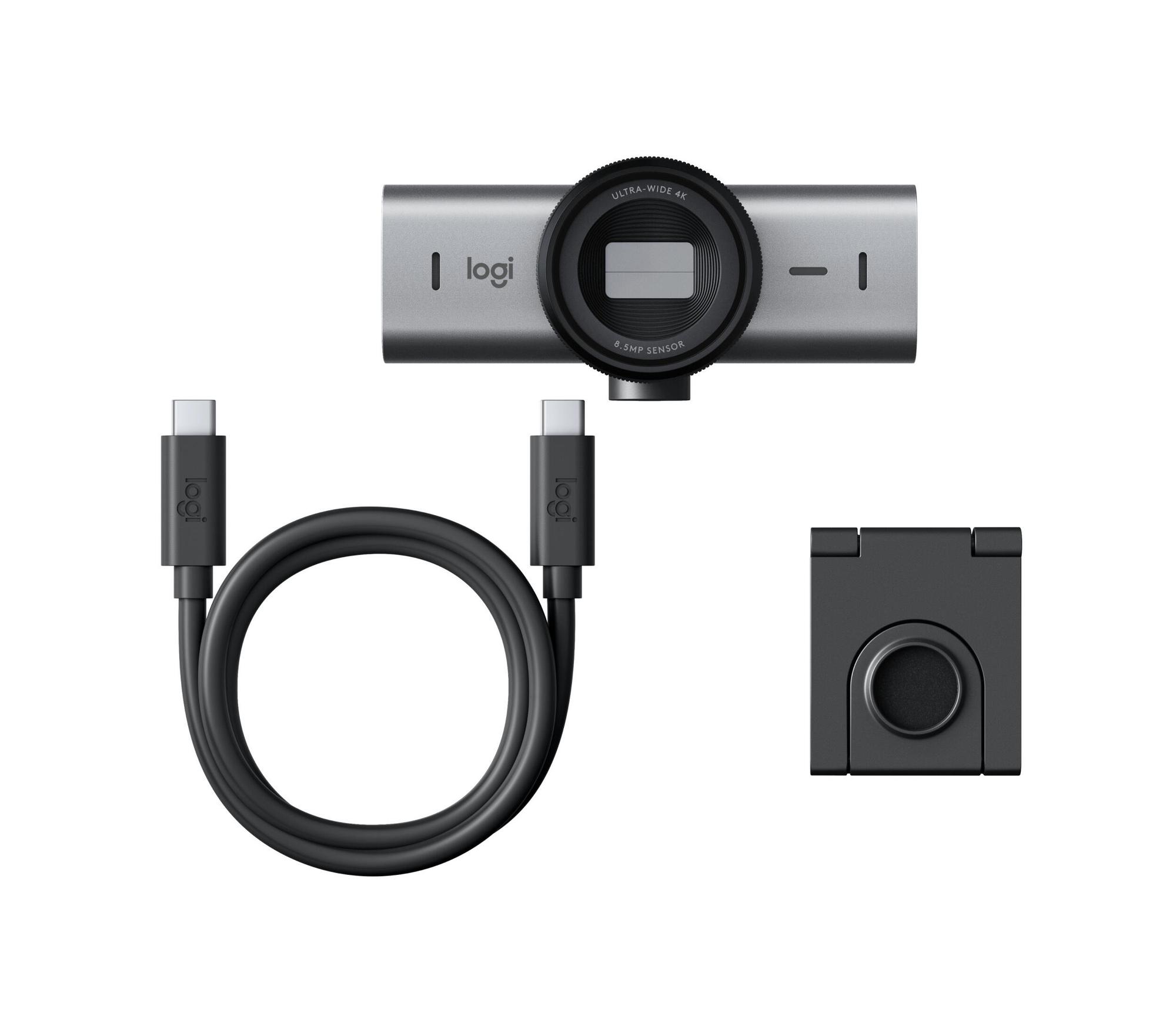 Logitech Cámara web MX Brio 4K / 960-001559 Grafito