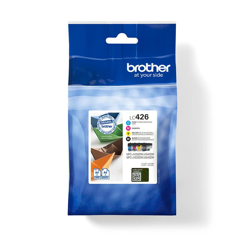 Brother Ink LC-424VAL / LC424VAL BK,C,M,Y Multipack