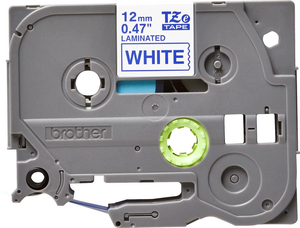 Brother Cinta de color TZE-233 / TZE233 Azul, blanco