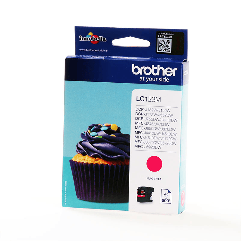 Brother Encre LC-123M Magenta
