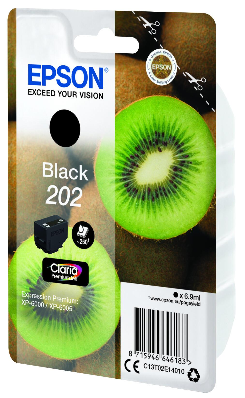 Epson Tinta 202 / C13T02E14010 Negro Standard