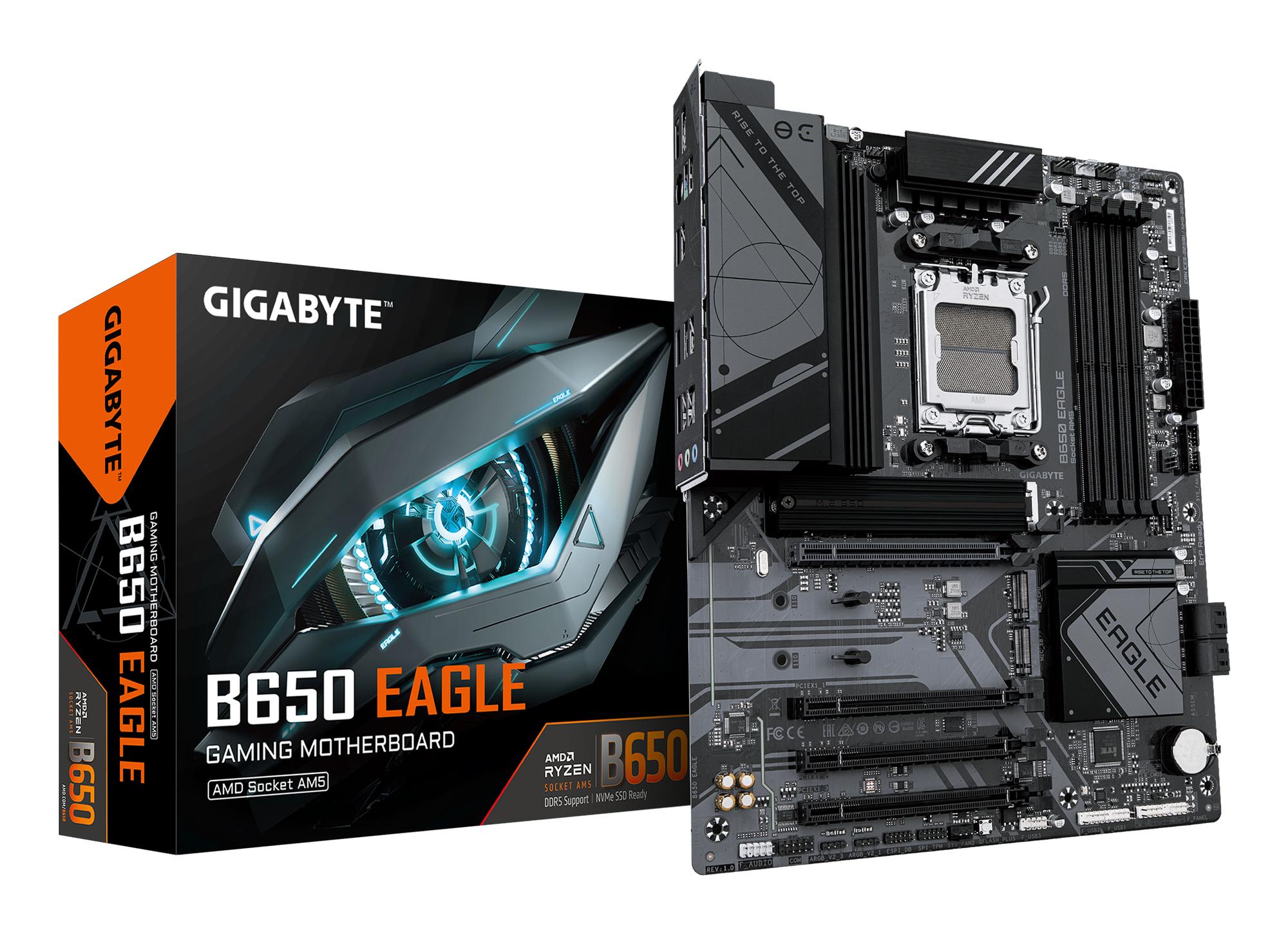 GIGABYTE Scheda madre B650 EAGLE / B650 EAGLE Marrone